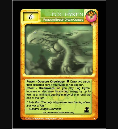 Fog Hyren - Paradwyn - Foil